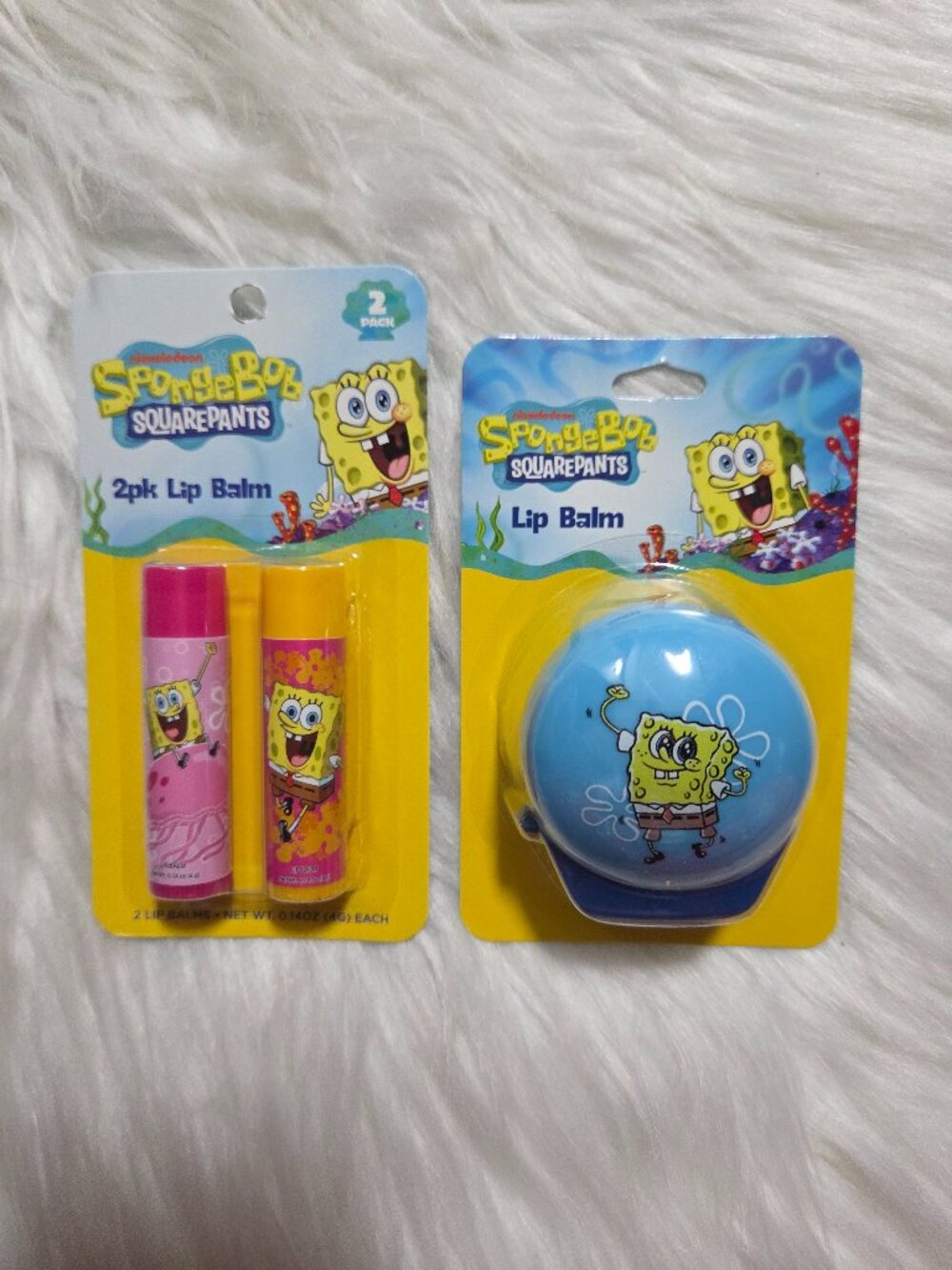 SpongeBob Squarepants Lip Balm Set